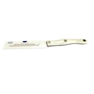 Cutco 1721 KQ Trimmer Knife Pearl White Handle Double-D Edge USA + Sleeve